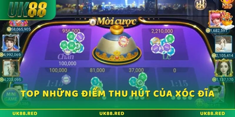 Khám phá bí ẩn xóc đĩa cùng uk88 Top những điểm thu hút của trò chơi xóc đĩa là gì?